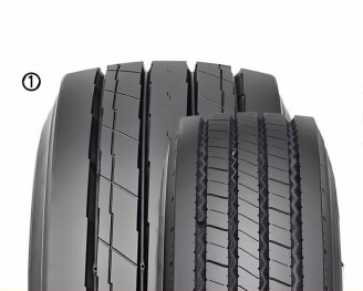 Goodyear T210  KMAX Trailer position Tire